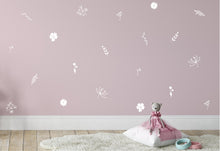 Load image into Gallery viewer, modern virágos falmatrica