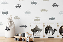 Load image into Gallery viewer, Kisautók falmatrica